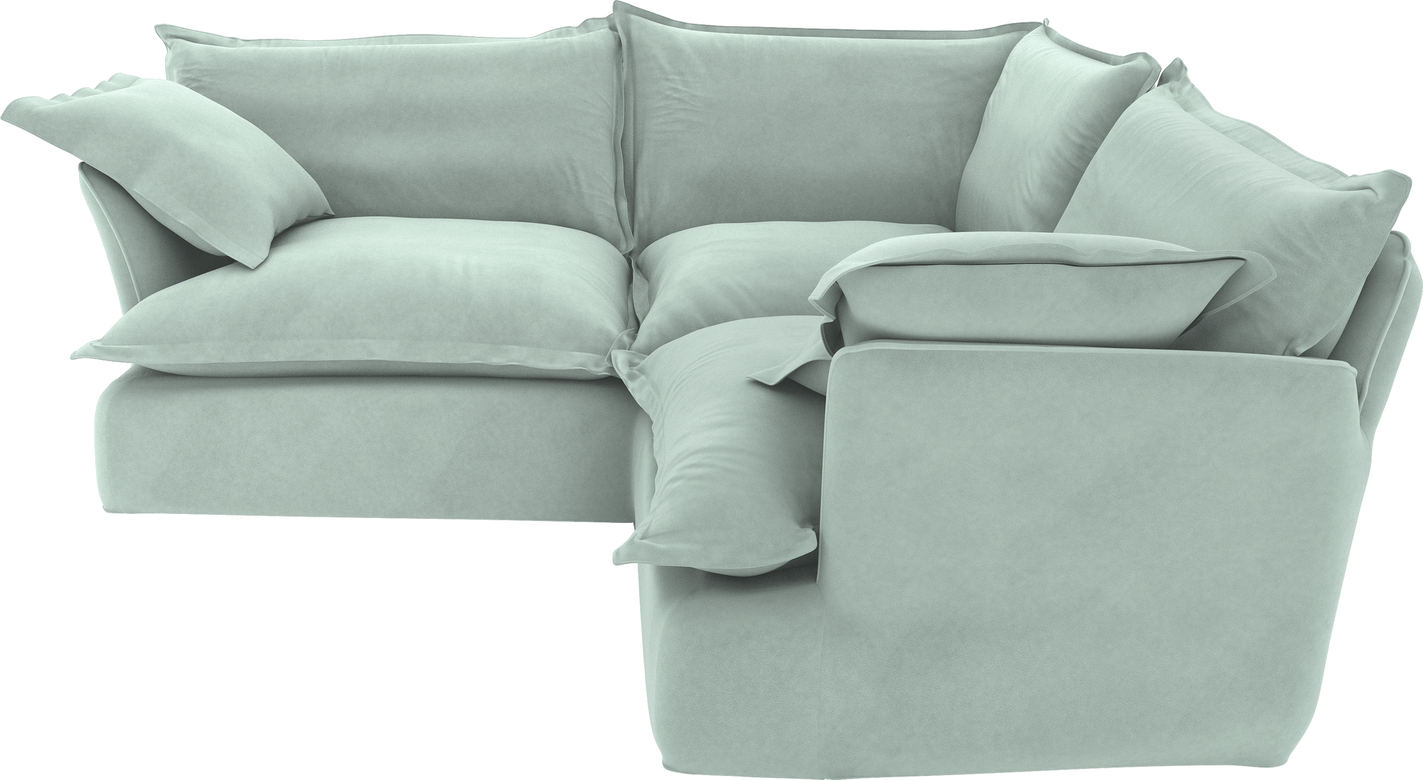 Cadet  Velvet Song 2X2M Corner Sofa Additional Cover