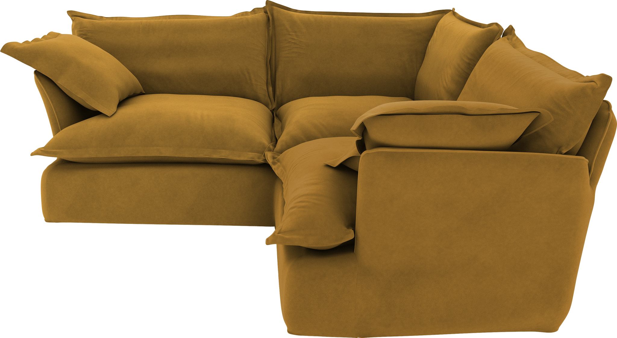 Honey  Velvet Song 2X2M Corner Sofa Additional Cover