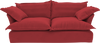 Rust Velvet Song Sofa Additional Cover