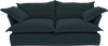 Teal Velvet Song Sofa Additional Cover