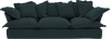 Teal  Velvet Song Large Sofa Additional Cover