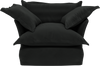 Black Velvet Song Armchair Additional Cover