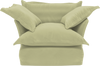 Sage Velvet Song Armchair Additional Cover