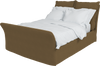 Linen Song King Bed