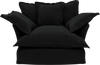 Black Velvet Song Love Seat Additional Cover