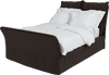 Cocoa  Velvet Song Double Bed Additional Cover