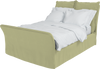 Sage  Velvet Song Double Bed Additional Cover